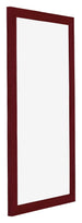 Mura MDF Bilderrahmen 20x40cm Weinrot Gewischt Vorne Schrag | Yourdecoration.de