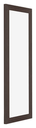 Mura MDF Bilderrahmen 20x60 Eiche Dunkel Vorne Schrag | Yourdecoration.de