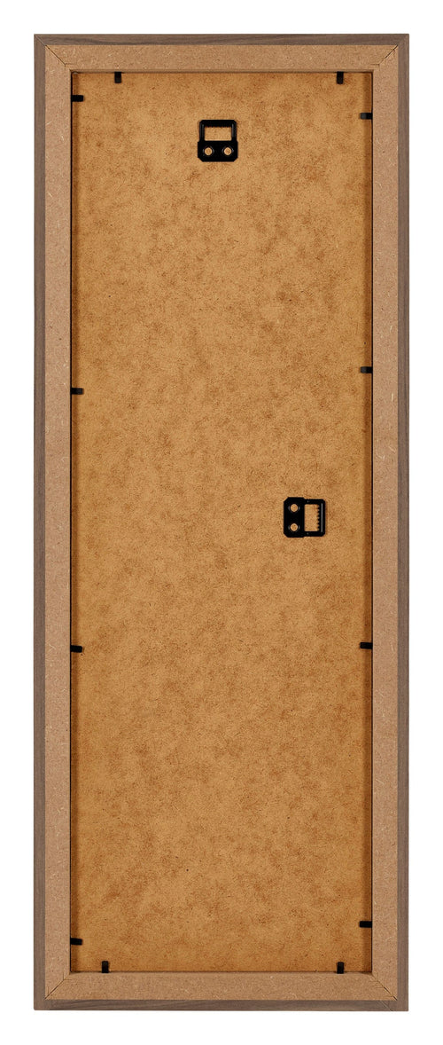 Mura MDF Bilderrahmen 20x60 Nussbaum Dunkel Rucksteite | Yourdecoration.de