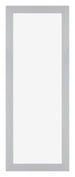 Mura MDF Bilderrahmen 20x60 Silber Matt Vorne | Yourdecoration.de