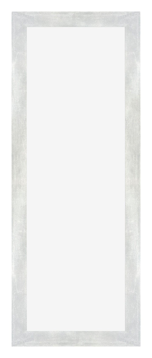 Mura MDF Bilderrahmen 20x60 Silberglanz Vintage Vorne | Yourdecoration.de