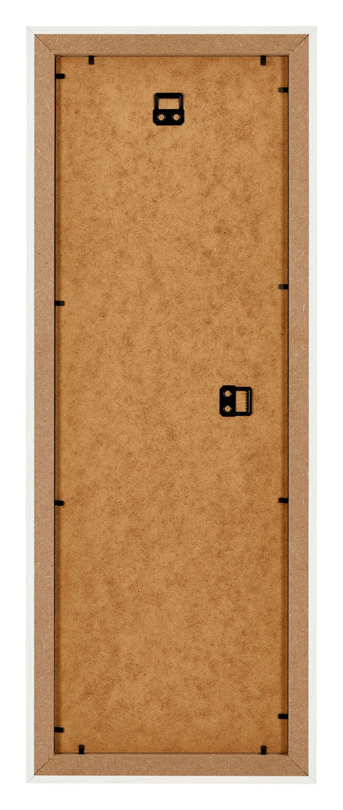 Mura MDF Bilderrahmen 20x60 Weiss Gewischt Rückseite | Yourdecoration.de