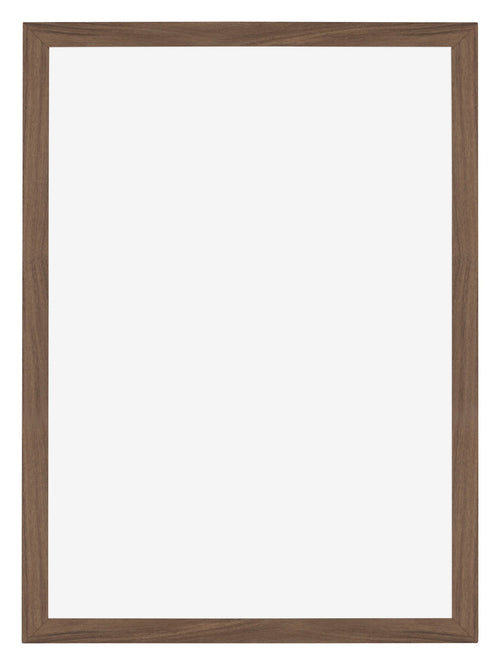 Mura MDF Bilderrahmen 21x29 7cm A4 Nussbaum Dunkel Vorne | Yourdecoration.de