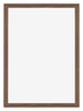 Mura MDF Bilderrahmen 21x29 7cm A4 Nussbaum Dunkel Vorne | Yourdecoration.de