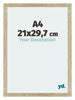 Mura MDF Bilderrahmen 21x29 7cm A4 Sonoma Eiche Messe | Yourdecoration.de