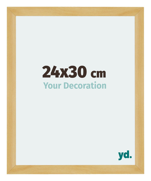 Mura MDF Bilderrahmen 24x30cm Kiefer Dekor Vorne Messe | Yourdecoration.de
