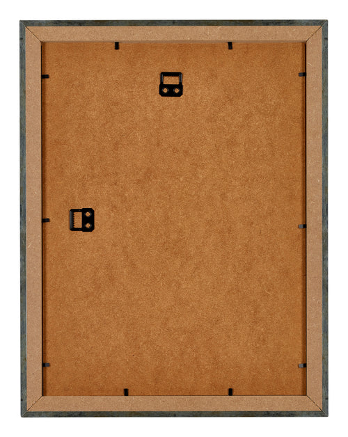 Mura MDF Bilderrahmen 24x32cm Blau Gold Meliert Ruckseite | Yourdecoration.de