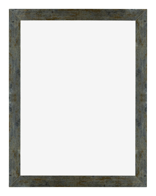 Mura MDF Bilderrahmen 24x32cm Blau Gold Meliert Vorne | Yourdecoration.de