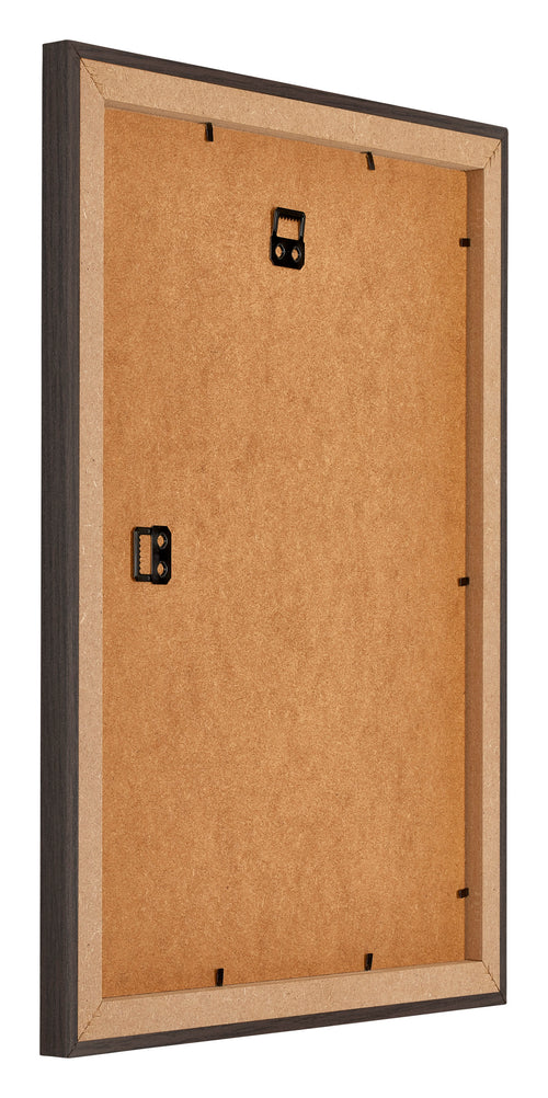 Mura MDF Bilderrahmen 24x32cm Eiche Dunkel Ruckseite Schrag | Yourdecoration.de