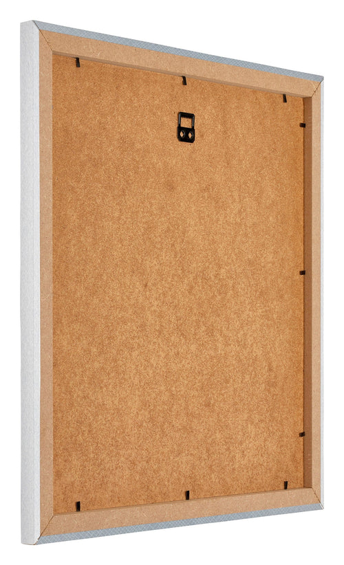 Mura MDF Bilderrahmen 25x25cm Aluminium Geburstet Rucksteite Schrag | Yourdecoration.de