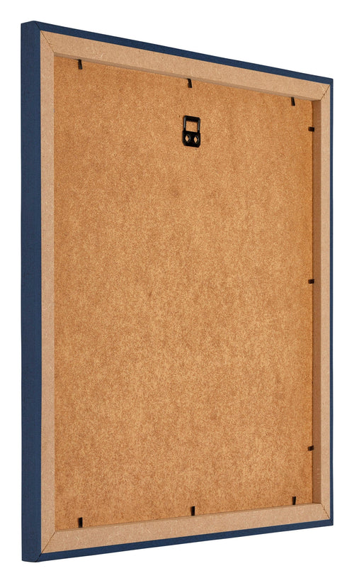 Mura MDF Bilderrahmen 25x25cm Dunkelblau Gewischt Rucksteite Schrag | Yourdecoration.de
