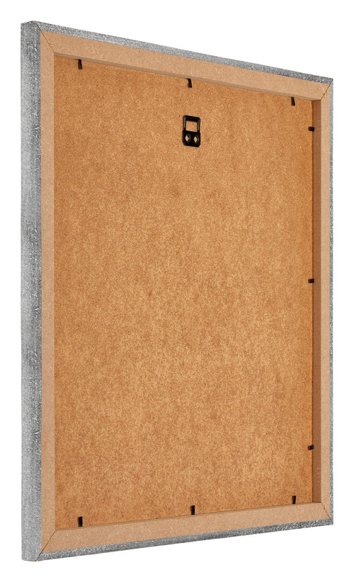 Mura MDF Bilderrahmen 25x25cm Grau Gewischt Rucksteite Schrag | Yourdecoration.de
