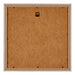 Mura MDF Bilderrahmen 25x25cm Silber Matt Rucksteite | Yourdecoration.de