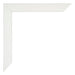 Mura MDF Bilderrahmen 25x25cm Weiss Gewischt Detail Ecke | Yourdecoration.de