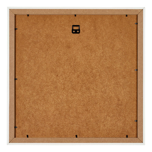 Mura MDF Bilderrahmen 25x25cm Weiss Gewischt Rückseite | Yourdecoration.de