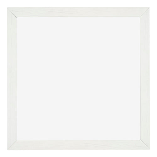 Mura MDF Bilderrahmen 25x25cm Weiss Gewischt Vorne | Yourdecoration.de