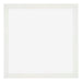 Mura MDF Bilderrahmen 25x25cm Weiss Gewischt Vorne | Yourdecoration.de