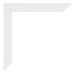 Mura MDF Bilderrahmen 25x25cm Weiss Hochglanz Detail Ecke | Yourdecoration.de
