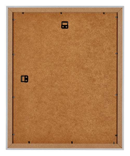 Mura MDF Bilderrahmen 25x30cm Silber Matt Rucksteite | Yourdecoration.de