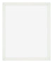 Mura MDF Bilderrahmen 25x30cm Weiss Gewischt Vorne | Yourdecoration.de