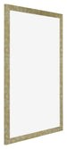 Mura MDF Bilderrahmen 25x35cm Gold Antik Vorne Schrag | Yourdecoration.de