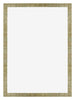 Mura MDF Bilderrahmen 25x35cm Gold Antik Vorne | Yourdecoration.de