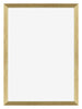 Mura MDF Bilderrahmen 25x35cm Gold Glanz Vorne | Yourdecoration.de