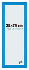 Mura MDF Bilderrahmen 25x75cm Hellblau Vorne Messe | Yourdecoration.de
