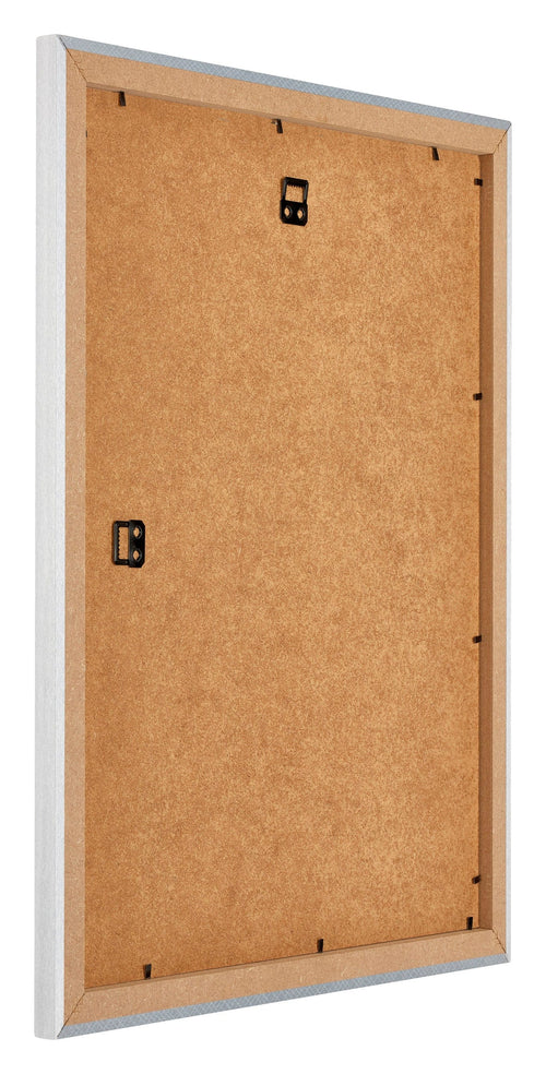Mura MDF Bilderrahmen 28x35cm Aluminium Geburstet Rucksteite Schrag | Yourdecoration.de