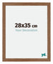 Mura MDF Bilderrahmen 28x35cm Eiken Rustiek Vorne Messe | Yourdecoration.de