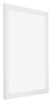 Mura MDF Bilderrahmen 28x35cm Weiss Hochglanz Vorne Schräg | Yourdecoration.de