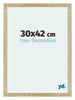 Mura MDF Bilderrahmen 30x42cm Sonoma Eiche Vorne Messe | Yourdecoration.de