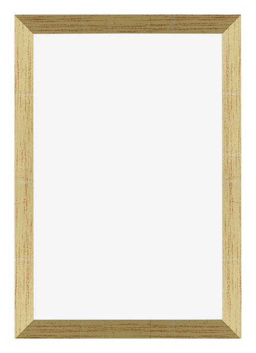 Mura MDF Bilderrahmen 30x45cm Gold Glanz Vorne | Yourdecoration.de