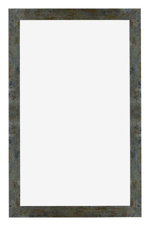 Mura MDF Bilderrahmen 30x50cm Blau Gold Meliert Vorne | Yourdecoration.de