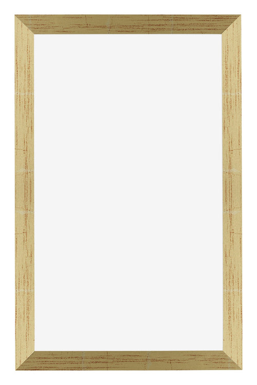 Mura MDF Bilderrahmen 30x50cm Gold Glanz Vorne | Yourdecoration.de