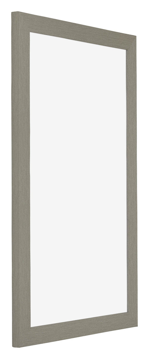 Mura MDF Bilderrahmen 30x50cm Grau Vorne Schrag | Yourdecoration.de