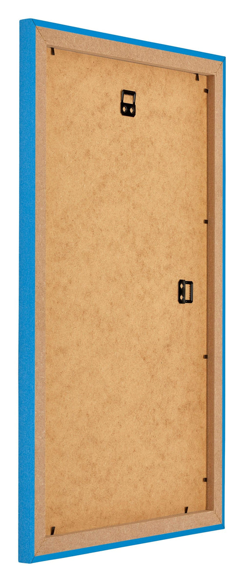 Mura MDF Bilderrahmen 30x50cm Hell Blau Rucksteite Schrag | Yourdecoration.de