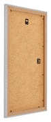 Mura MDF Bilderrahmen 30x50cm Silber Matt Rucksteite Schrag | Yourdecoration.de