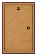 Mura MDF Bilderrahmen 30x50cm Weinrot Gewischt Rucksteite | Yourdecoration.de