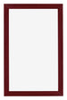 Mura MDF Bilderrahmen 30x50cm Weinrot Gewischt Vorne | Yourdecoration.de