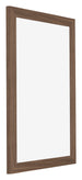 Mura MDF Bilderrahmen 32x45cm Nussbaum Dunkel Vorne Schrag | Yourdecoration.de