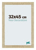 Mura MDF Bilderrahmen 32x45cm Sonoma Eiche Vorne Messe | Yourdecoration.de