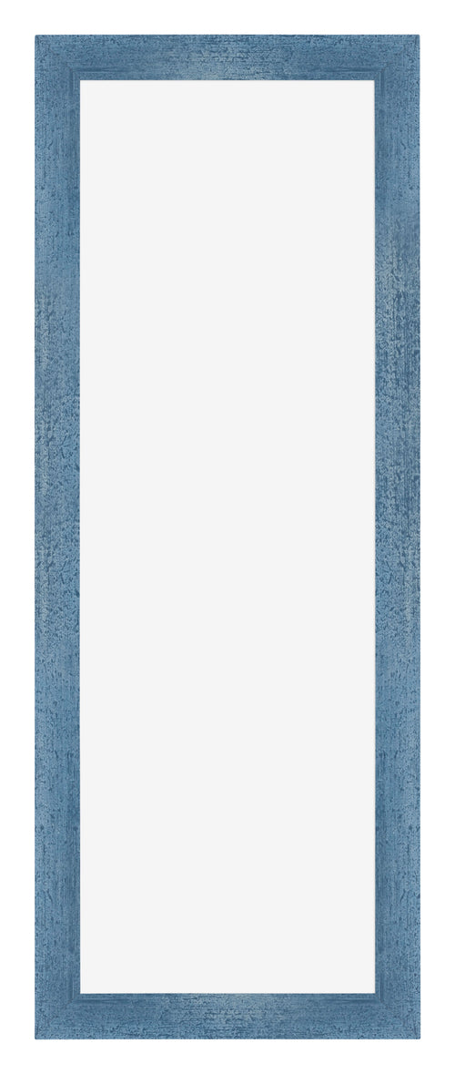 Mura MDF Bilderrahmen 33x98cm Hellblau Gewischt Vorne | Yourdecoration.de