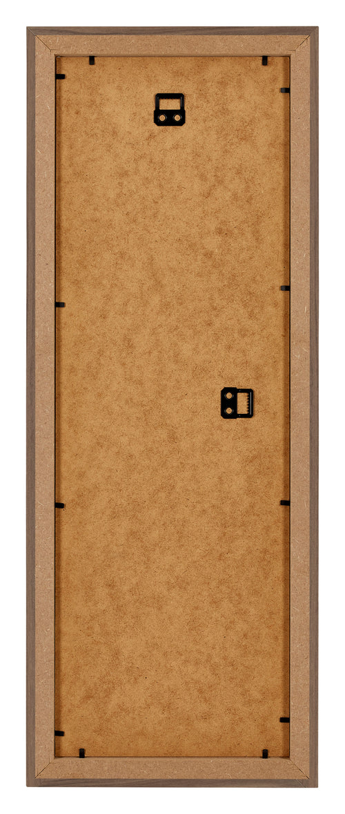 Mura MDF Bilderrahmen 33x98cm Nussbaum Dunkel Ruckseite | Yourdecoration.de