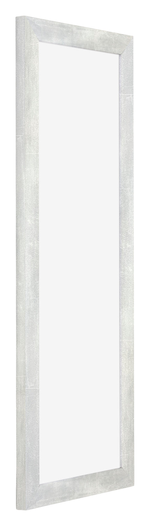 Mura MDF Bilderrahmen 33x98cm Silberglanz Vintage Vorne Schrag | Yourdecoration.de
