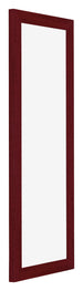 Mura MDF Bilderrahmen 33x98cm Weinrot Gewischt Vorne Schrag | Yourdecoration.de