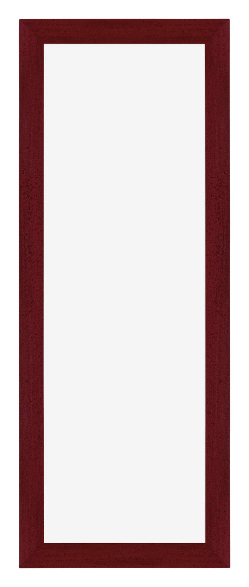 Mura MDF Bilderrahmen 33x98cm Weinrot Gewischt Vorne | Yourdecoration.de