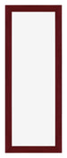Mura MDF Bilderrahmen 33x98cm Weinrot Gewischt Vorne | Yourdecoration.de