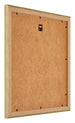 Mura MDF Bilderrahmen 35x35cm Gold Glanz Rucksteite Schrag | Yourdecoration.de