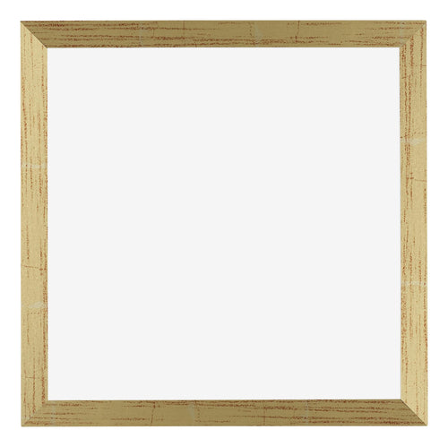 Mura MDF Bilderrahmen 35x35cm Gold Glanz Vorne | Yourdecoration.de